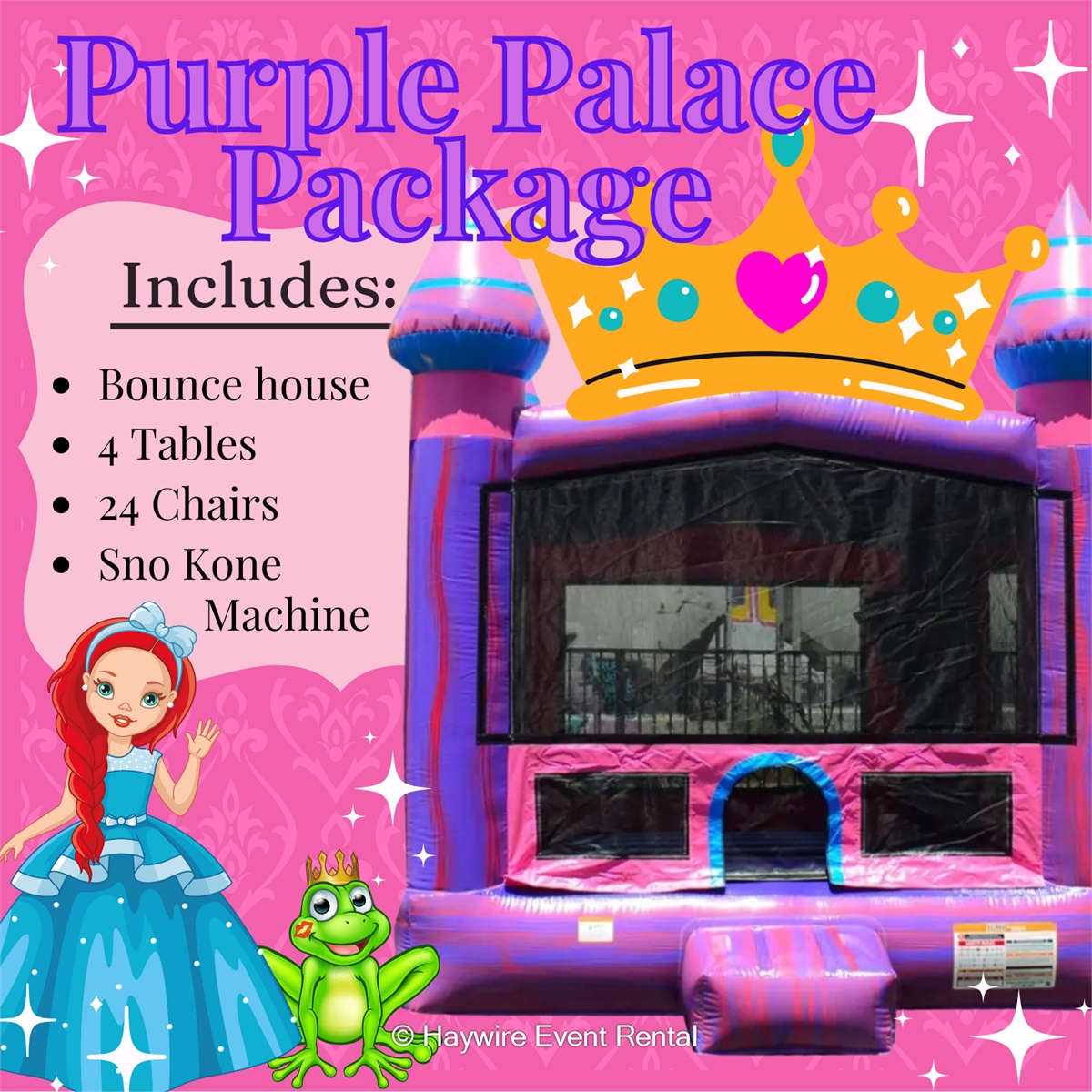 Party Packages Rental and Hire in Lapeer, Millington, Otisville, Clio, North Branch, Davison